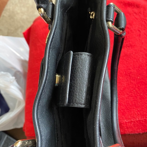 Large black leather Michael Kors purse - Picture 5 of 6